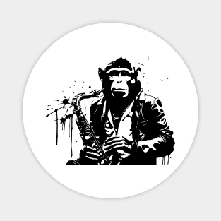 jazz monkey Magnet